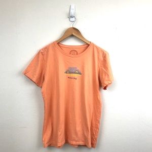 LIFE IS GOOD Watch Dog T-Shirt